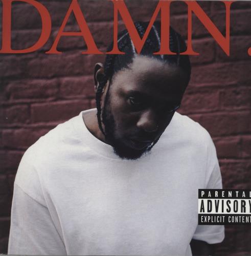 Kendrick Lamar Damn - 180 Gram Black Vinyl - Sealed UK 2-LP